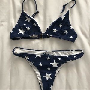 Show Me Your Mumu Star Print Bikini